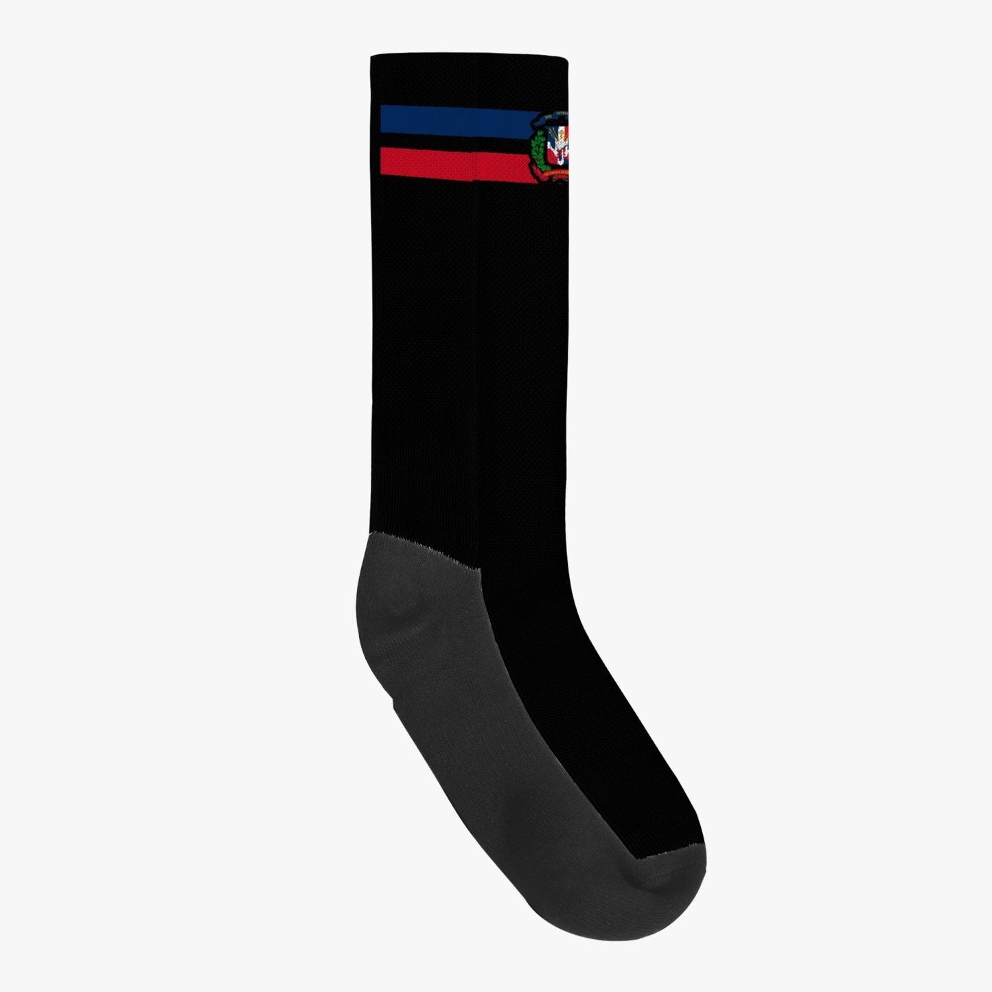 Dominican Pride Sport Socks (Black)