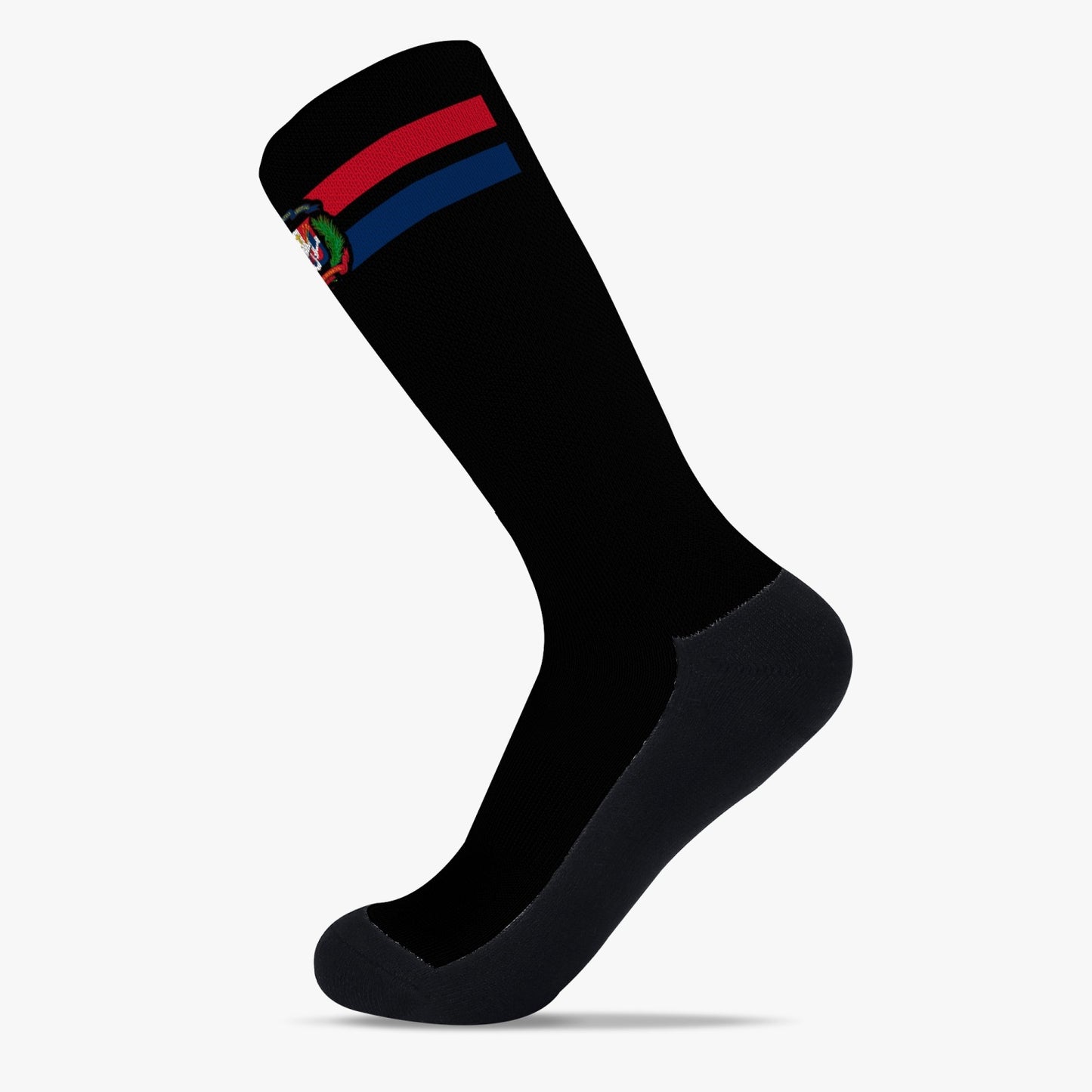 Dominican Pride Sport Socks (Black)