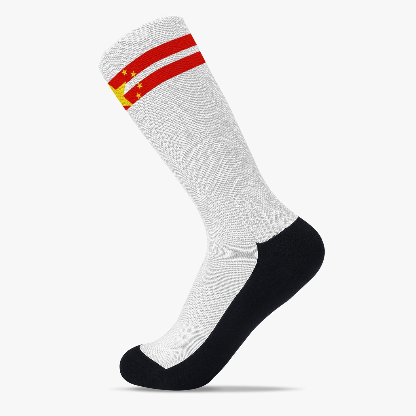 China Pride Sport Socks (White)