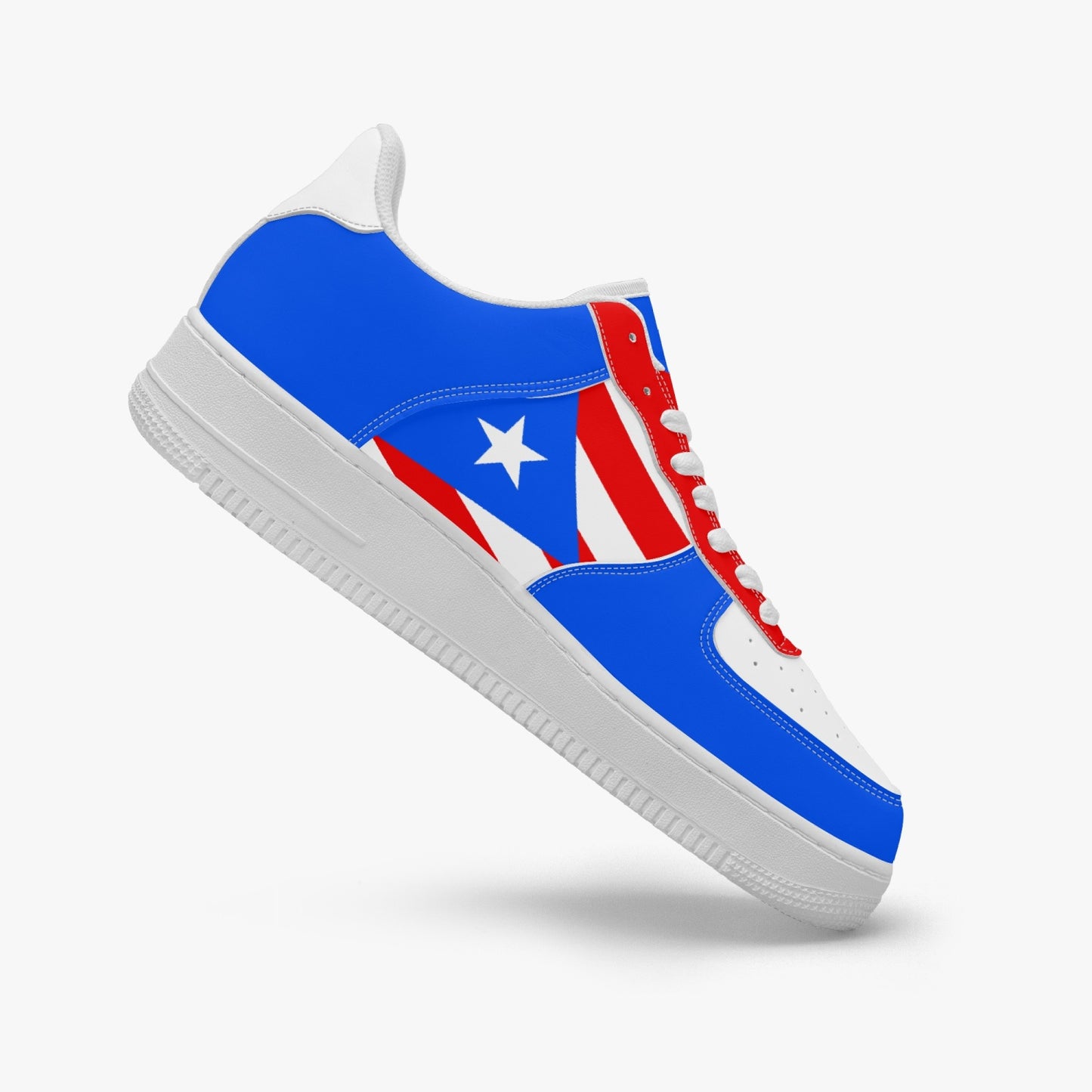 Puerto Rico Flag R-Force 1 Low Tops - Men's & Women's