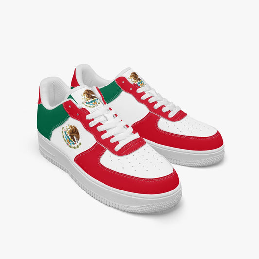 Mexico Flag R-Force 1 Low Tops - Men's & Women's