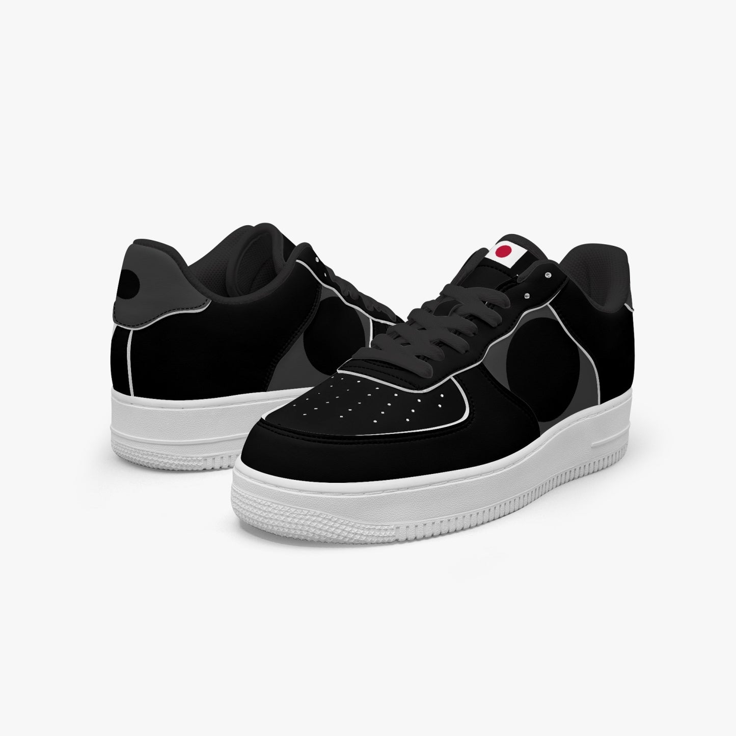 Japan Classic R-Force 1 Low Tops (Black) - Men's & Women's