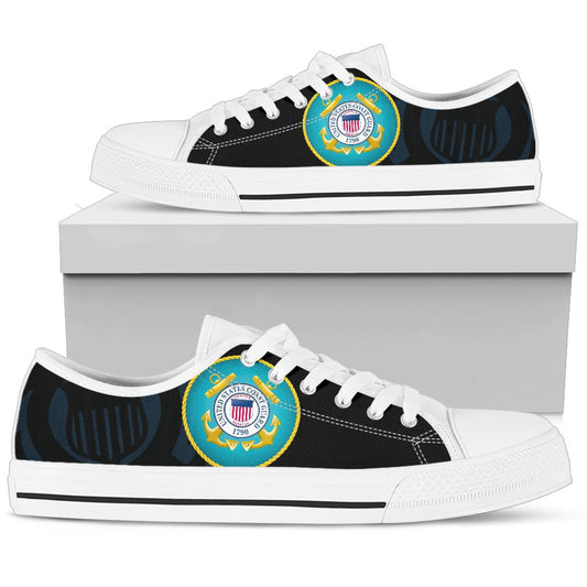 US Coast Guard Tribute Canvas Low Tops - Men's & Women's