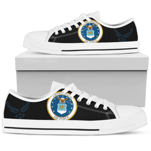 US Air Force Tribute Canvas Low Tops - Men's & Women's