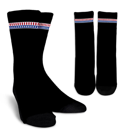USA Tribute Crew Socks