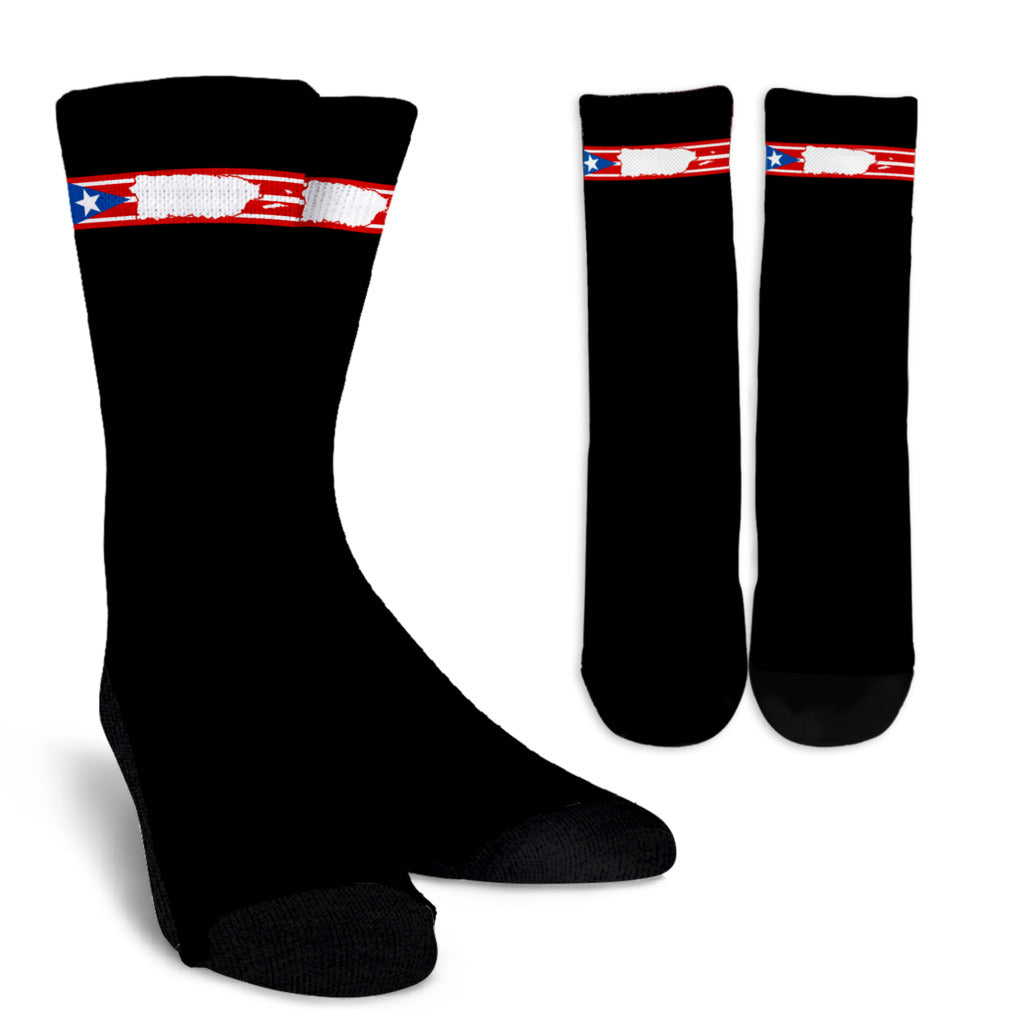 Puerto Rico Tribute Crew Socks