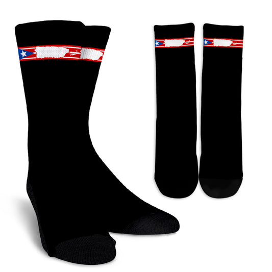 Puerto Rico Tribute Crew Socks