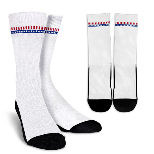 USA Tribute Crew Socks