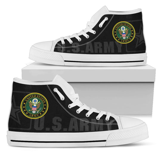 US Army Tribute Canvas High Tops - Men's & Women's