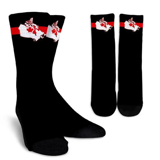 Canada Tribute Crew Socks