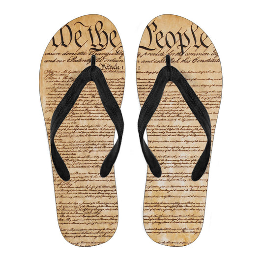 US Constitution Flip Flops - Men's & Women's