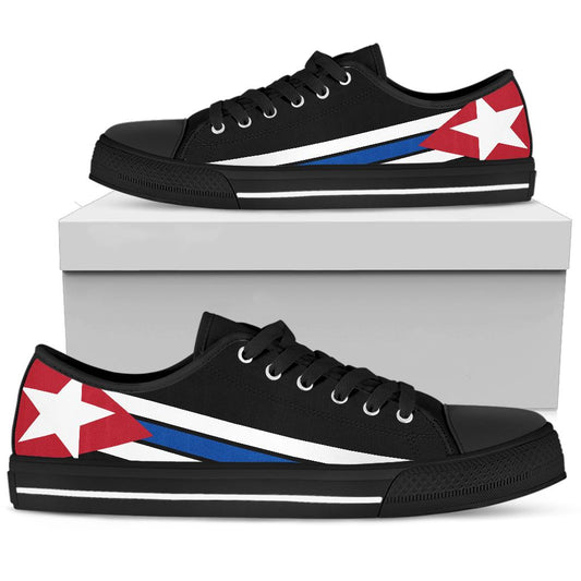 Cuban Pride Canvas Low Tops - Men's & Women's