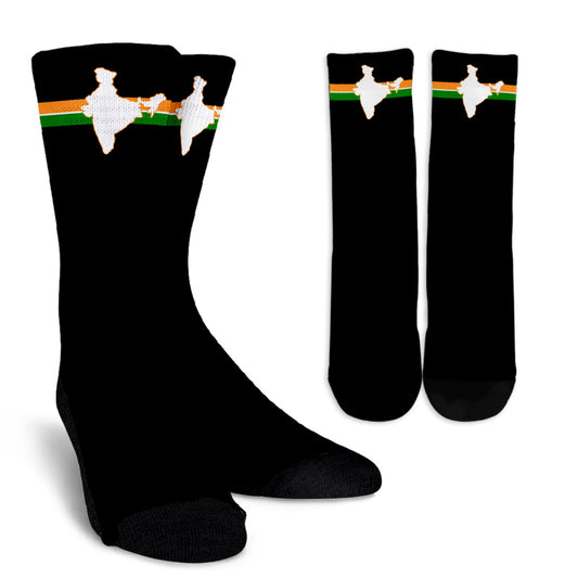 India Tribute Crew Socks