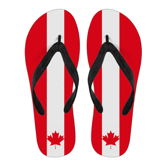Canada Flag Flip Flops - Men's & Women's