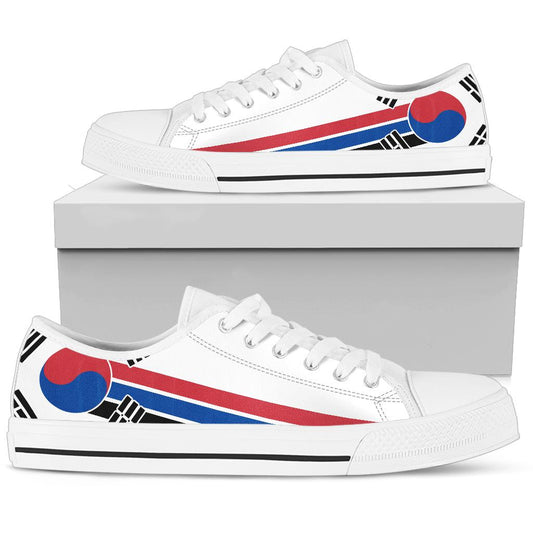 Korean Pride Canvas Low Tops - Men's & Women's