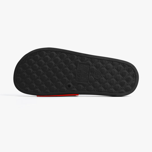 China Flag Slides (Black Sole) - Men's & Women's