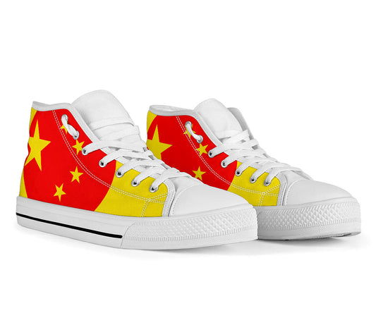 Chinese Pride Canvas High Tops - Men's & Women's