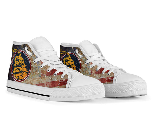 Don't Tread Canvas High Tops - Men's & Women's