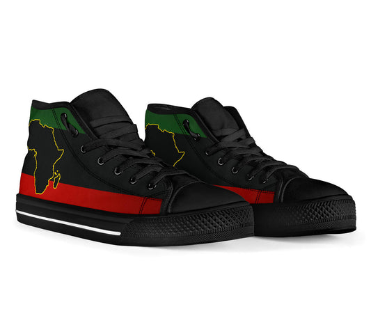 African Pride Canvas High Tops - Men's & Women's