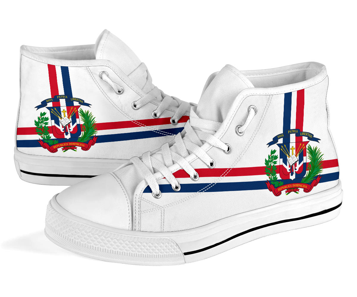 Dominican Pride Canvas High Tops - Men's & Women's