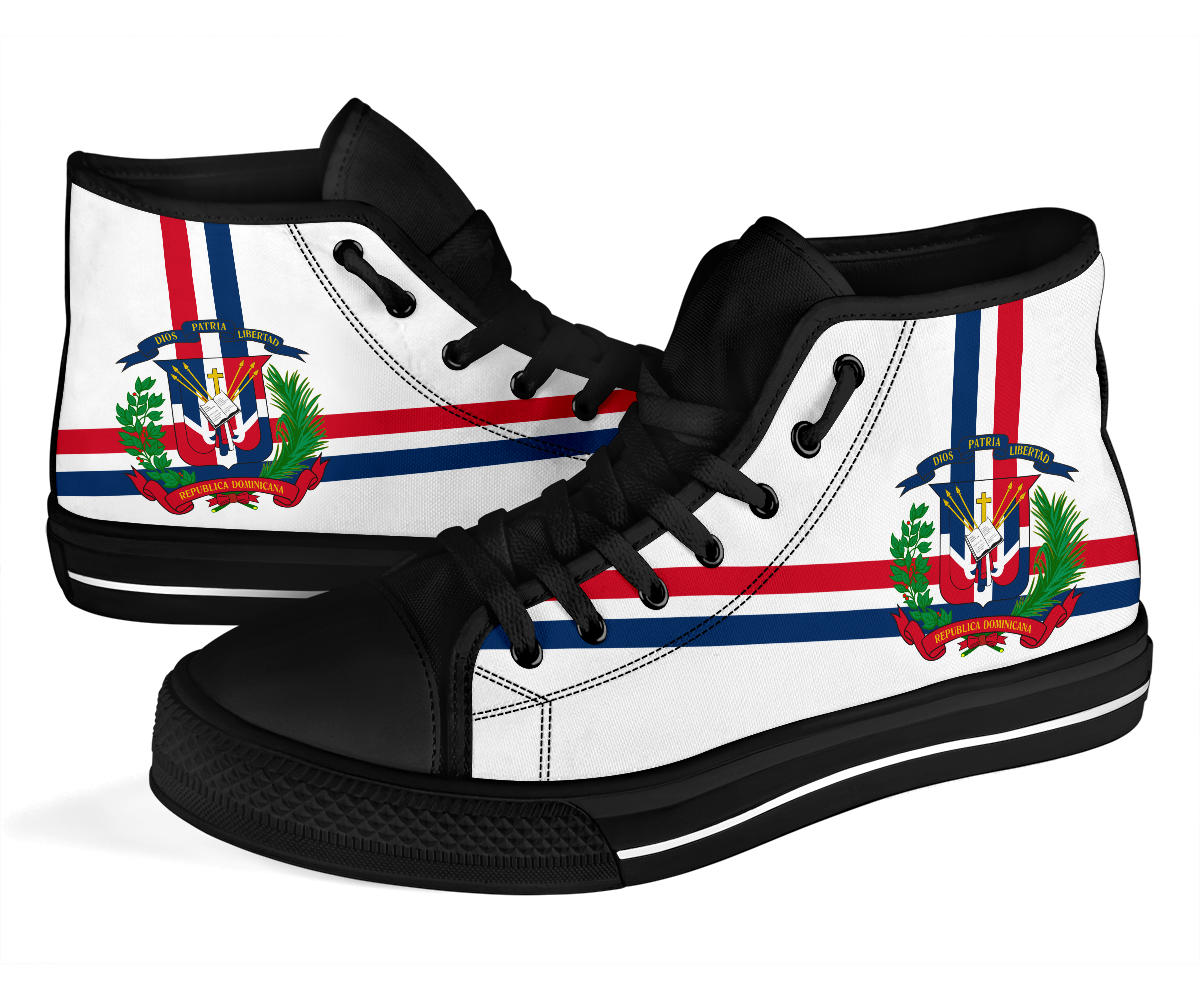 Dominican Pride Canvas High Tops - Men's & Women's