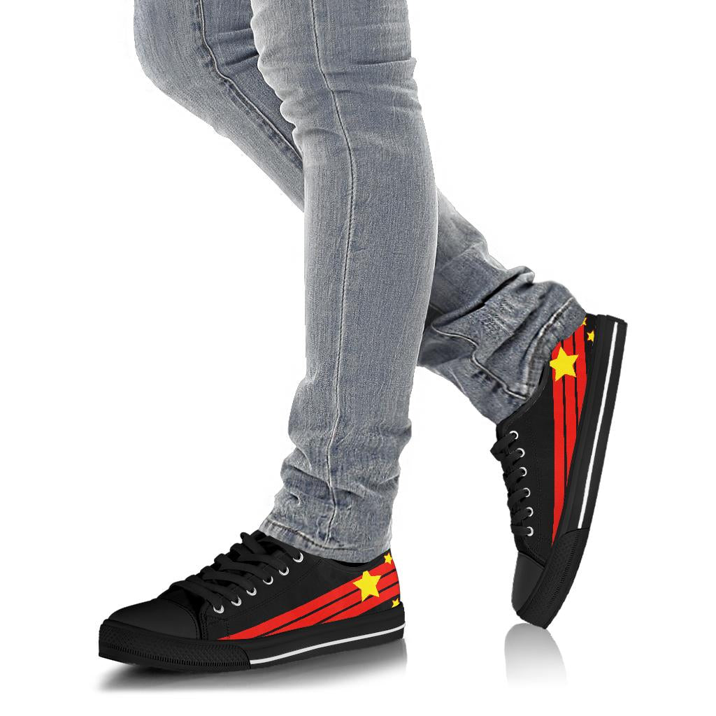 Chinese Pride Canvas Low Tops - Men's & Women's