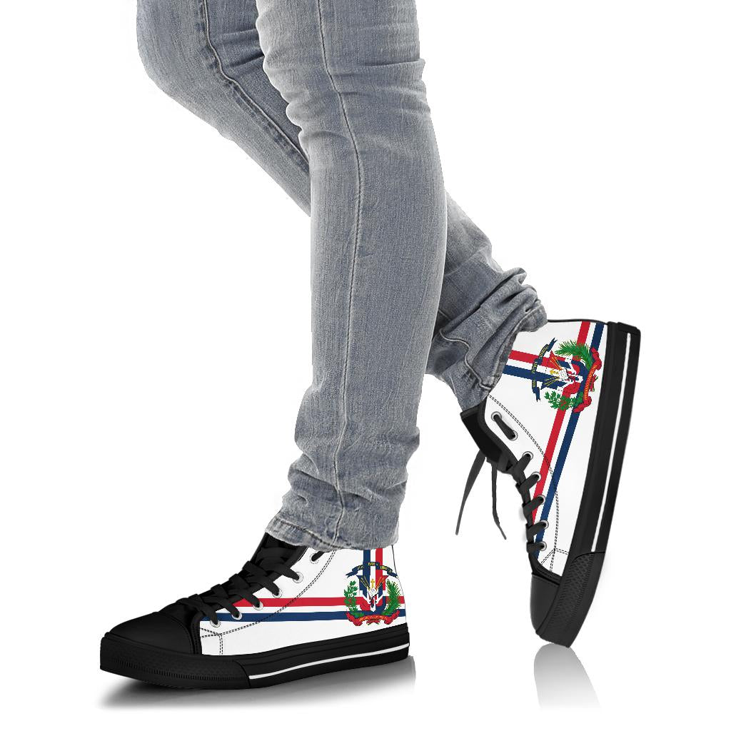 Dominican Pride Canvas High Tops - Men's & Women's