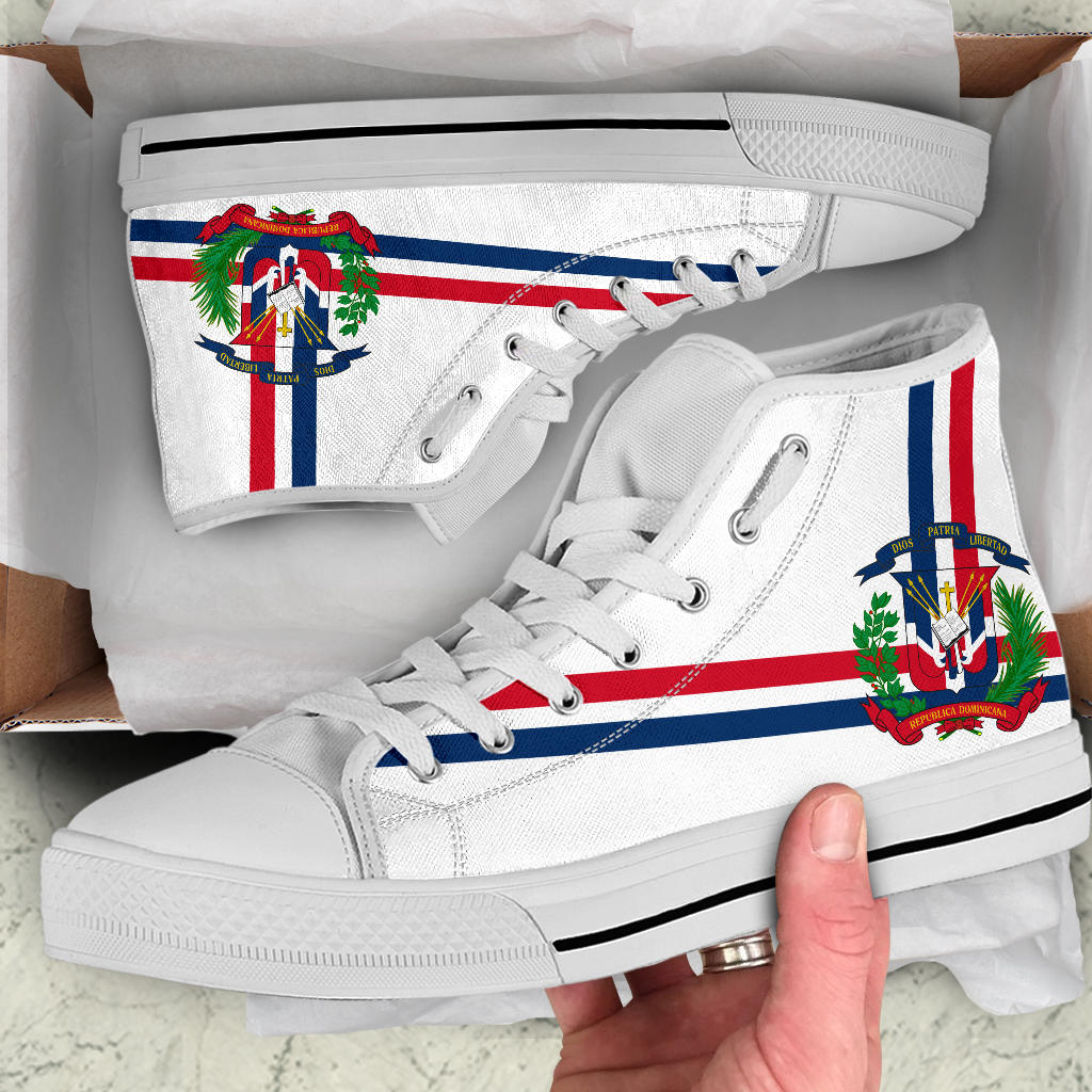 Dominican Pride Canvas High Tops - Men's & Women's