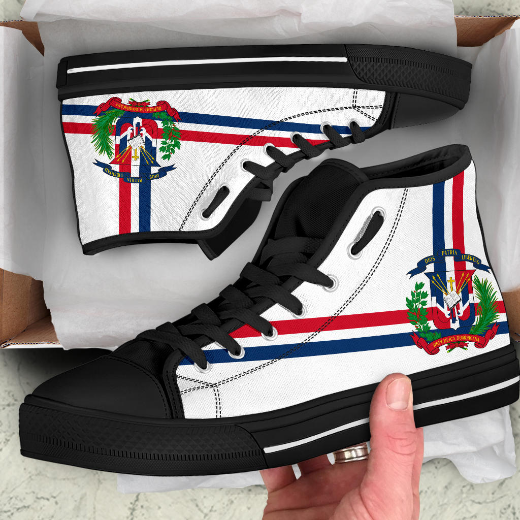 Dominican Pride Canvas High Tops - Men's & Women's